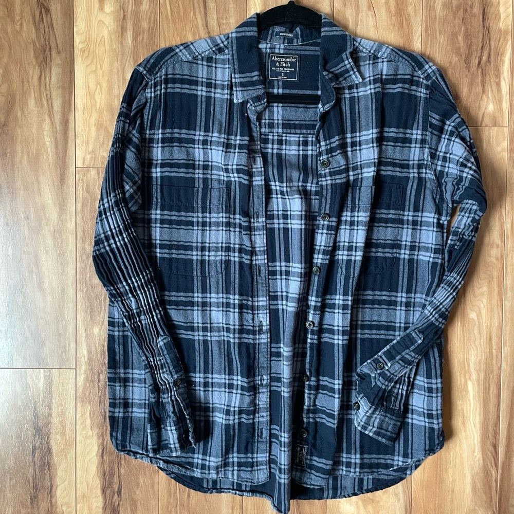 A&F Boyfriend Flannel